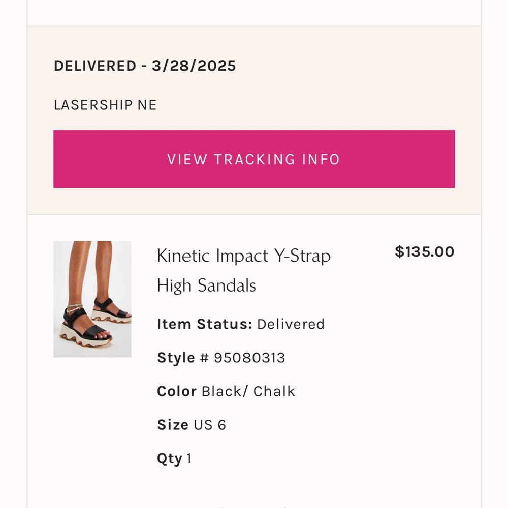 Kinetic impact high sandals by Korel - Picture 6 of 7